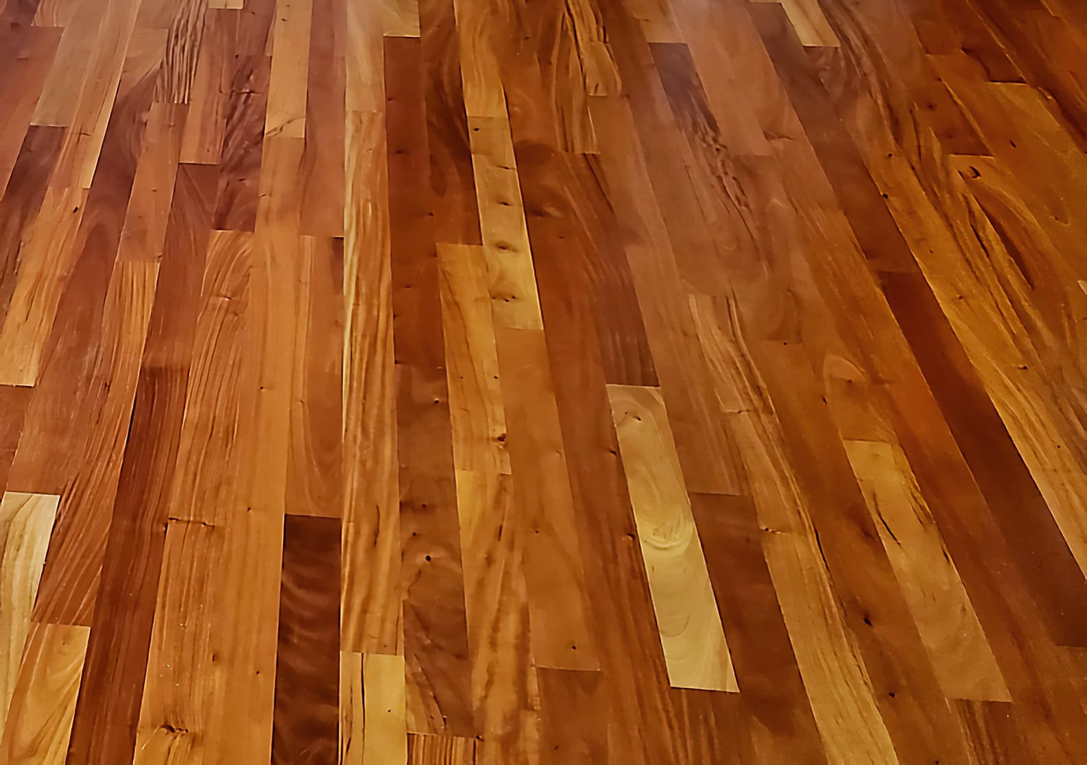 Brazilian Cherry Flooring, Select Grade, Satin UV Poly