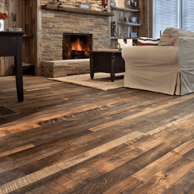Circle Sawn hardwood for flooring