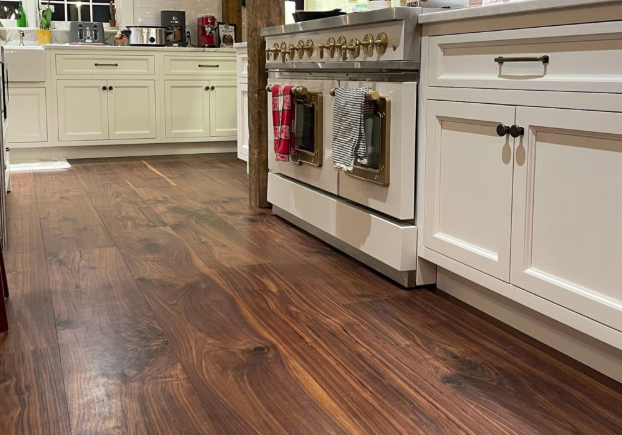Dark Walnut Hardwood Flooring
