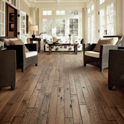 Hand Scraped hardwood for flooring