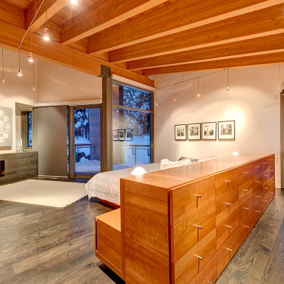 wooden flooring collection room